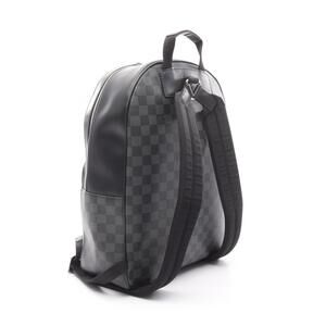 Louis Vuitton Josh Backpack canvas leather Graphite Black